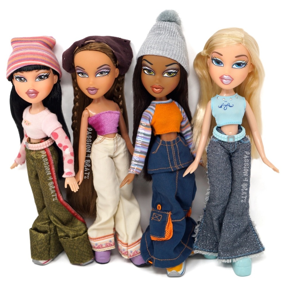 Bratz Dolls 20th Anniversary Original 4: Yasmin, Cloe, Sasha, Jade